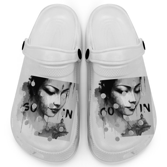 Go in, Zen Buddha Clogs