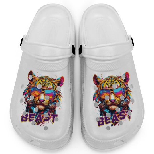 Beast Tiger1 Clogs