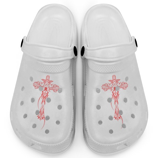 Cyber Crucifix Awesome Cybersigilism For Geometric Clogs