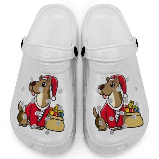 Great Dane Santa Clogs