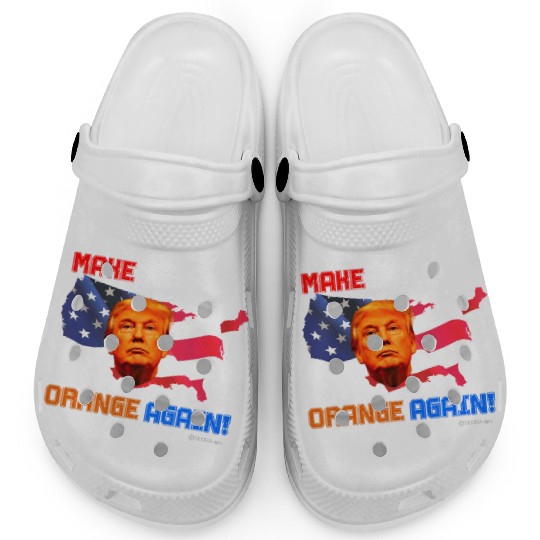Make America Orange Again! Clogs