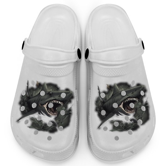 Shark attack Clogs