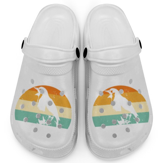 Bird Chirp Art Budgie Sparrow Canary Hummingbird Clogs