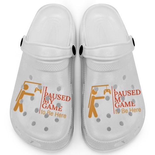 i paused my game TO BE HERE Clogs