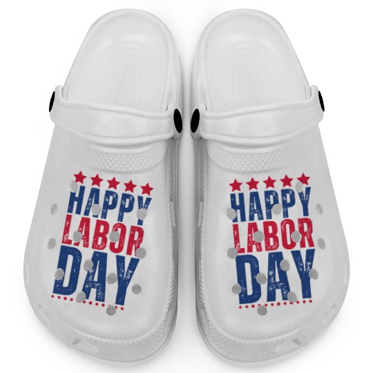 Happy labor Day Clogs