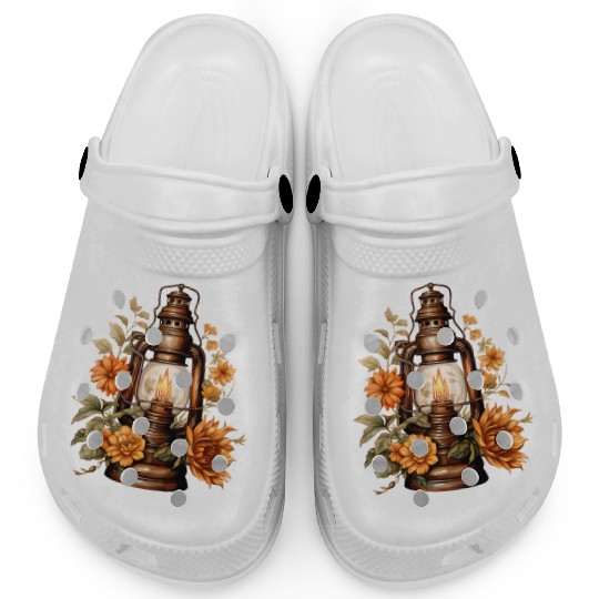 Wild Flowers Clogs Design - Funny gift