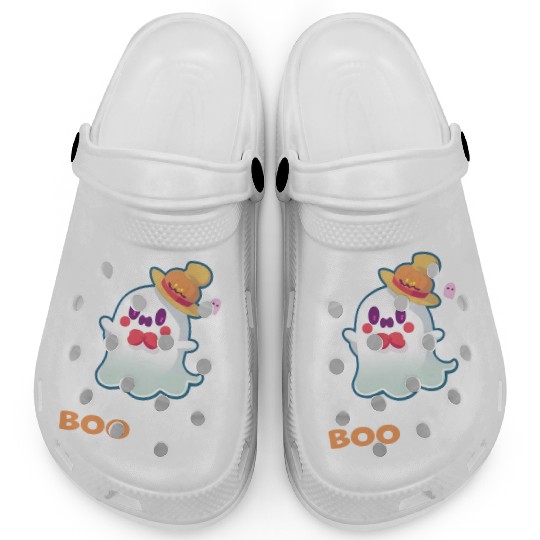 This is Some Boo Sheet Funny Halloween Ghost Gift Clogs