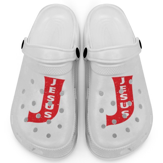 Jesus Saves Love Jesus Christian Christmas Clogs