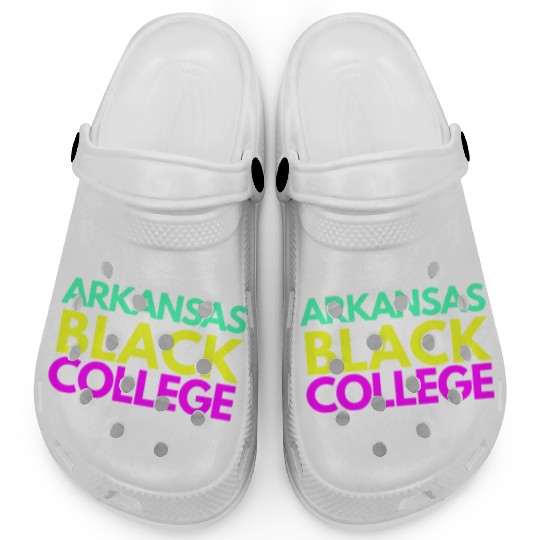 Arkansas Yellow Black College Clogs (Invest Edt)
