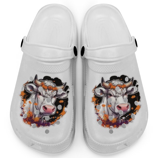 Kug Cow Halloween Cow Skull Cow Head Cows Clogs