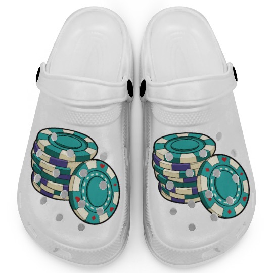Poker Chips Poker Ace Texas Hold'em Clogs
