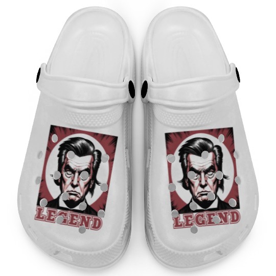 Trump president 2024 mugshot never surrender Clogs