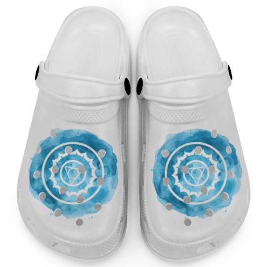 Clear Expressions: Throat Chakra Artistry Clogs