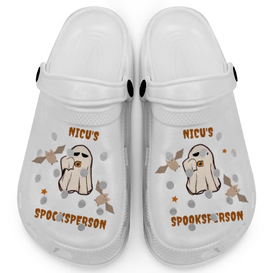 Cute NICU Halloween | NICU official spooksperson Clogs