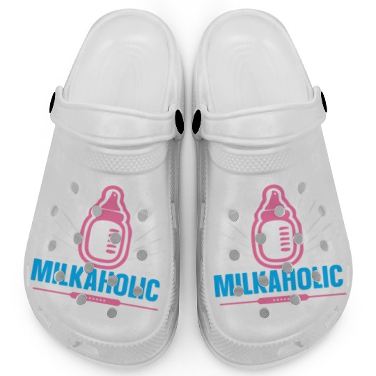 Baby Newborn Milkaholic Nursery Bottle Infant New Clogs