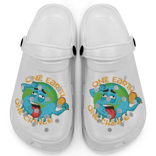 Climate Change Environmental Earth Day Planet Clogs