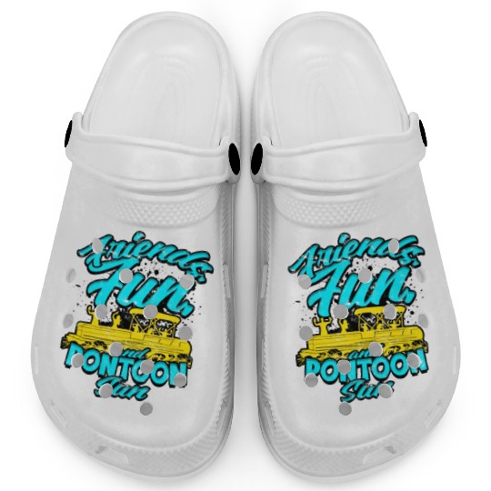 Friends, fun, and pontoon sun - Pontoon Clogs