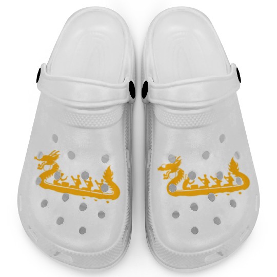 Funny Dragon Boat Racing Paddle Clogs
