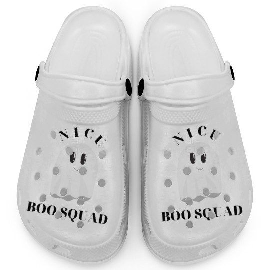 Cute NICU Halloween | NICU Boo Squad design Clogs