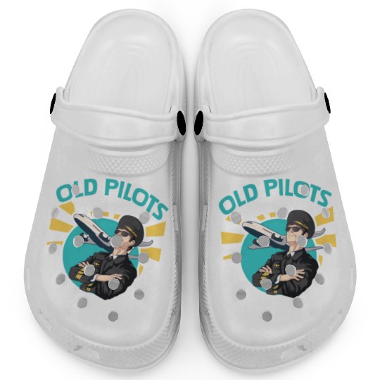 Pilot Aviation Airplane Airline Future Pilots Clogs