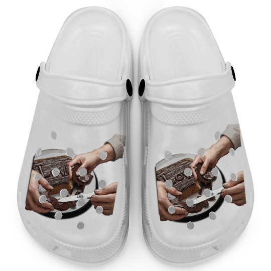 spread love design Clogs