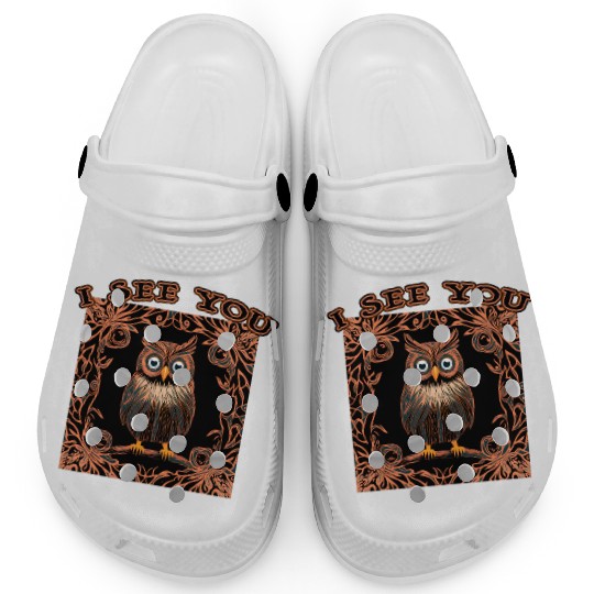 I see you owl Clogs