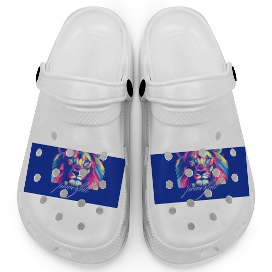 lion design Clogs