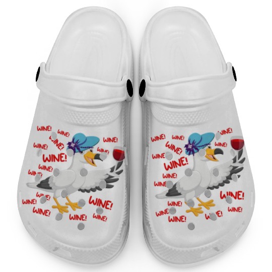 Seagull Clogs Wine Lover North German Seagulls