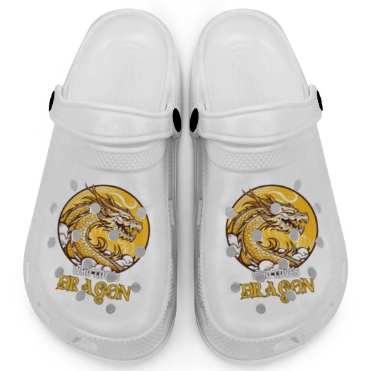 Just A Boppa Who Loves Dragon Clogs