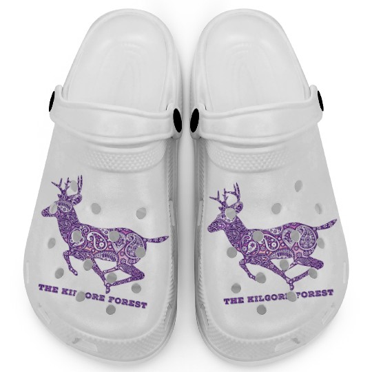 Deer - Violet Clogs