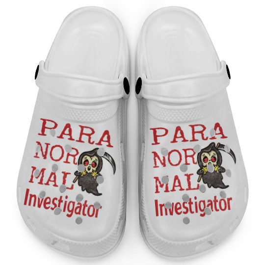 Ghost Hunting Paranormal Investigator Clogs