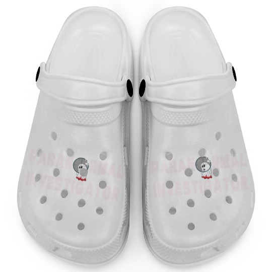 Ghost Hunting Paranormal Investigator Clogs