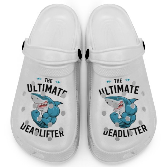 The Ultimate Deadlifter Clogs, Shark Gym Lover Clogs