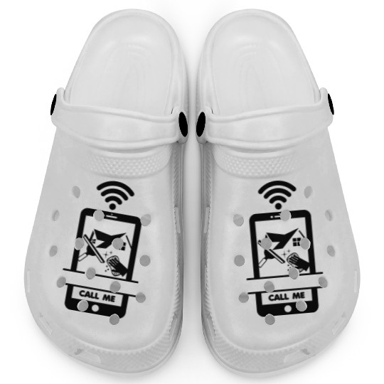 Call me the cleaner! Advertise your company Clogs