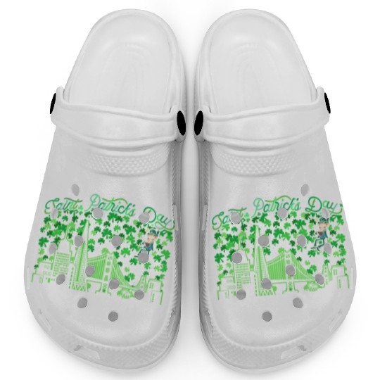 Saint Patrick's Day San Francisco California Clogs