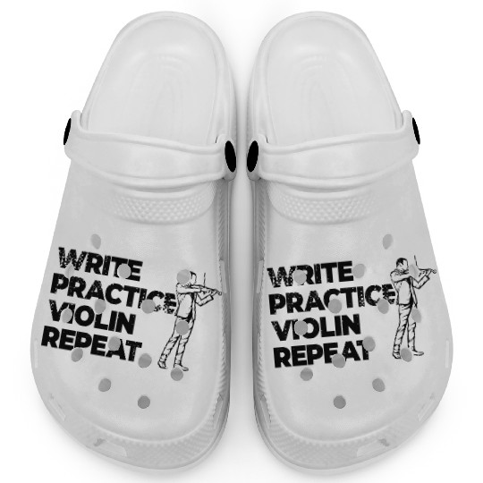 Motivational Violin Saying Clogs