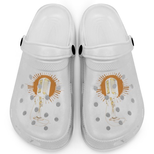 Microphone Retro Mic Clogs