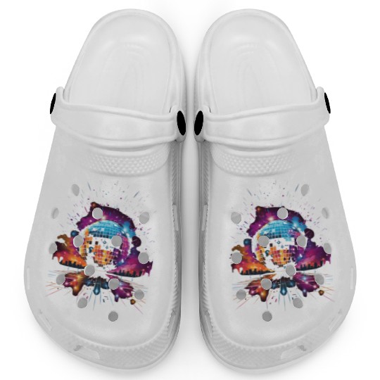 Disco Ball Party Clogs