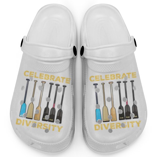 Funny Dragon Boat Racing Paddle Clogs