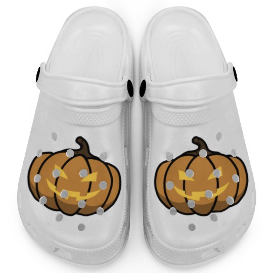 Jack O Lantern Clogs