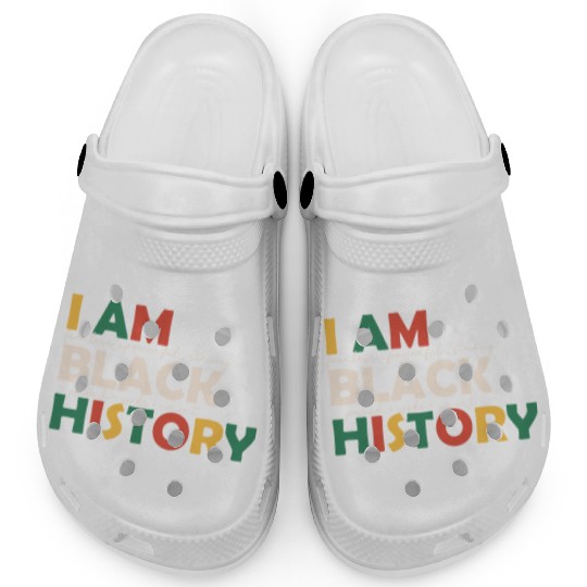 I Am Black History Blm Black History Month Gift Clogs