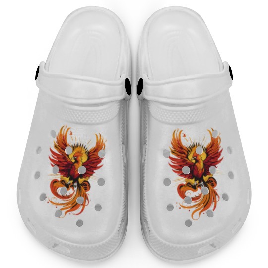 Phoenix bird - Ancient Greek Mythology Clogs
