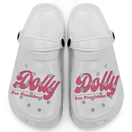 Dolly Parton For President Election Clogs