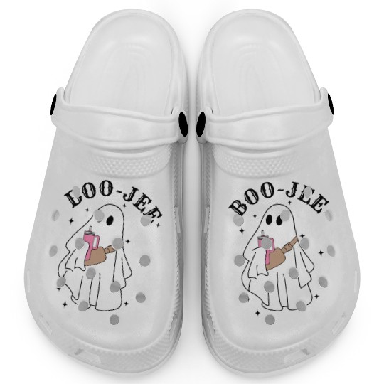 Boo Jee Stanley Tumbler Inspired Ghost Clogs