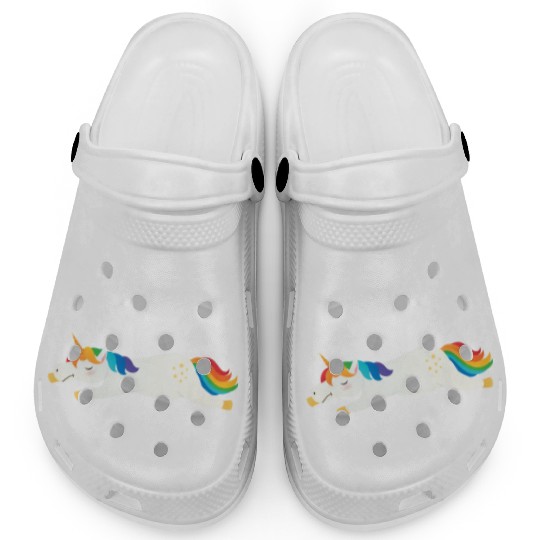 Hot Mess Express Magical Unicorn Clogs