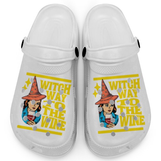 Witch Way To The Wine Clogs