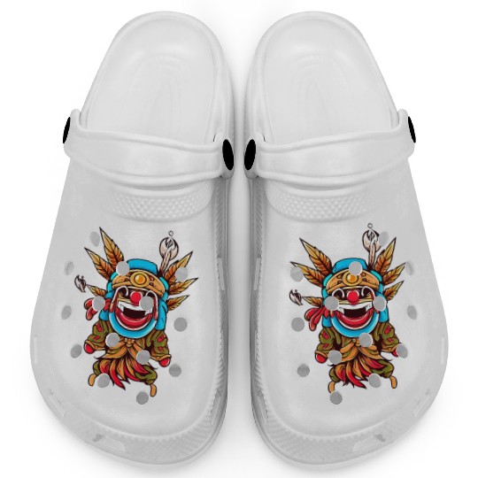 Indigenous Elegance from Afar Clogs