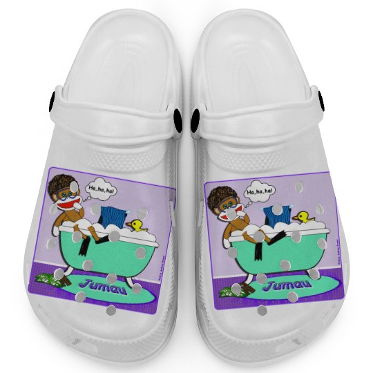 Jumau the Sock Monkey Clogs