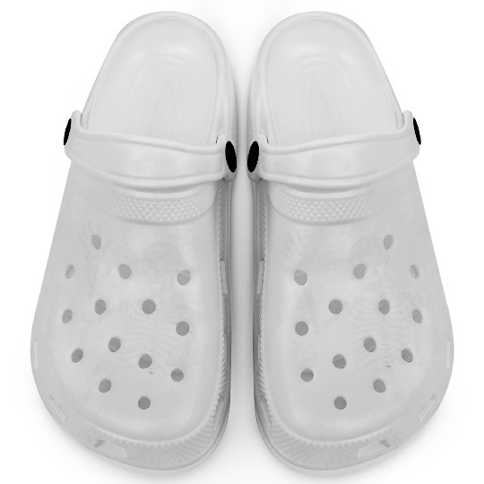 Funny Halloween Skull Clogs | Sarcastic Dead Inside