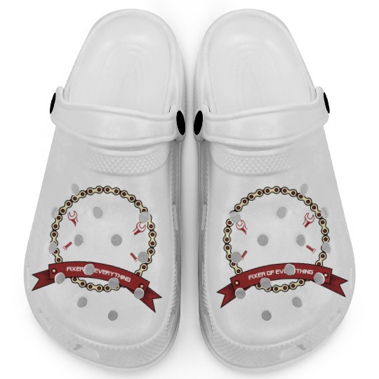 dad fixer for everything Dad Clogs Men Fathers Day